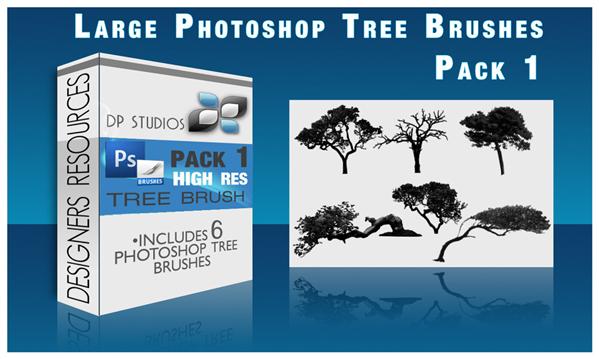 6
 Photoshop Tree Brushes by DigitalPhenom photoshop resource collected by psd-dude.com from deviantart