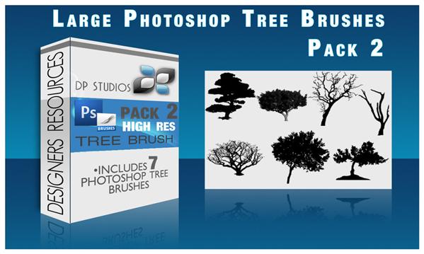 7
 PS Tree Brushes by DigitalPhenom photoshop resource collected by psd-dude.com from deviantart