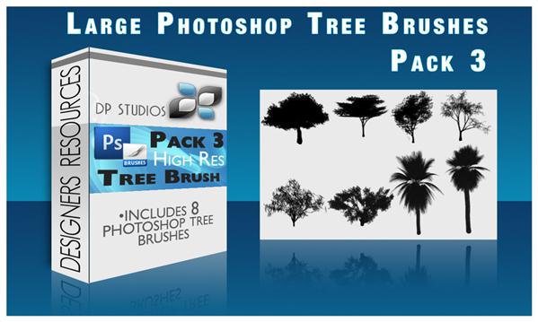 8
 Photoshop tree Brushes v3 by DigitalPhenom photoshop resource collected by psd-dude.com from deviantart