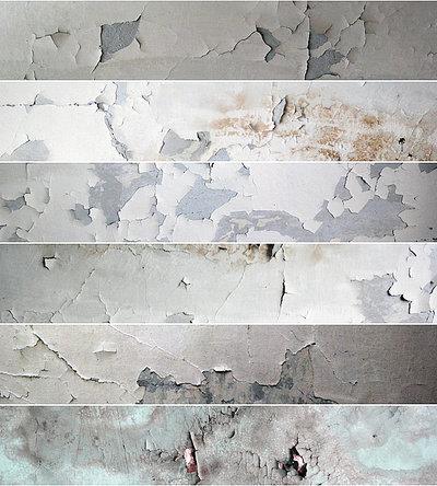 6 Grunge Peeled Paint Industrial Textures