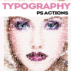 <span class='searchHighlight'>Typography</span> Portrait Photoshop Actions and Tutorials psd-dude.com Resources