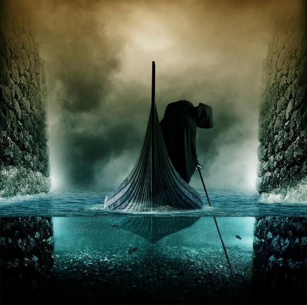 Death Portal Underwater Photo Manipulation
