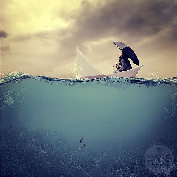 Sea Journey Photoshop Artwork