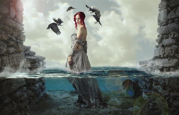 Sea Mermaid Photo Manipulation