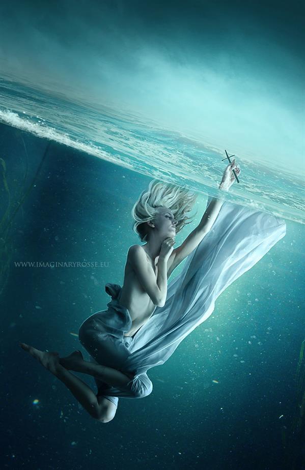 Underwater Religious Photoshop Manipulation