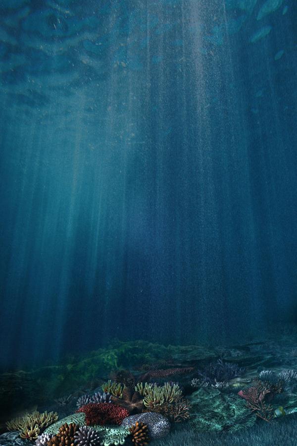 Premade Background Under Water