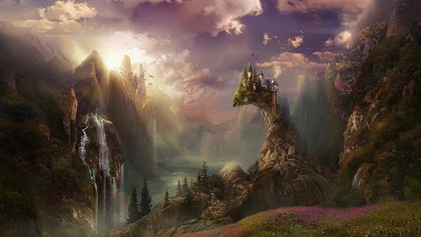 Fantasy Surreal Landscape Photo Manipulation