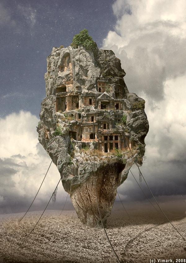 Rock Town Photo Manipulation