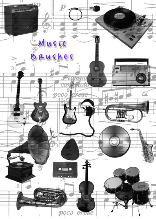 Music
Brushes by kmh425 photoshop resource collected by psd-dude.com from deviantart