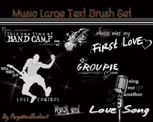 Music
Photoshop Brushes by ForgottenShadow7 photoshop resource collected by psd-dude.com from deviantart