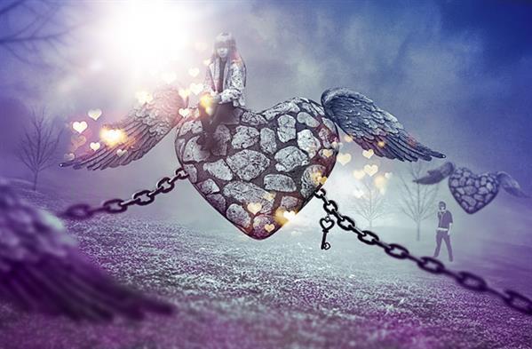 Create a Romantic Photoshop Effect for Valentines Day