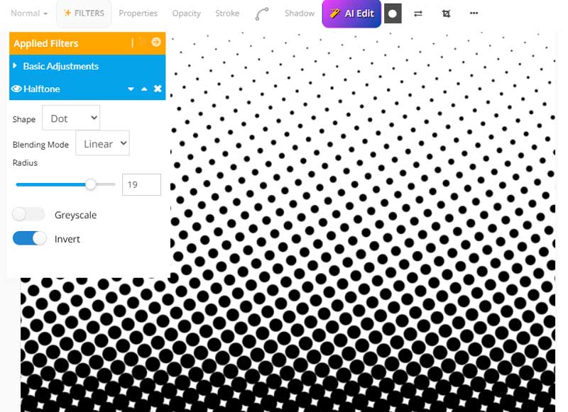 Halftone Vector