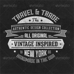 Retro Insignia Badge and Label PSD Files psd-dude.com Resources