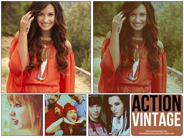 Action Vintage Photo Effects