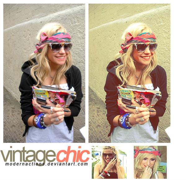 Vintage Chic Look PS Action