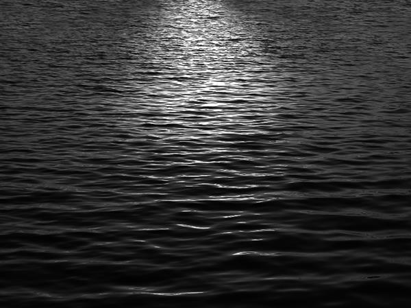 Moonlight Black Water Texture Free Background