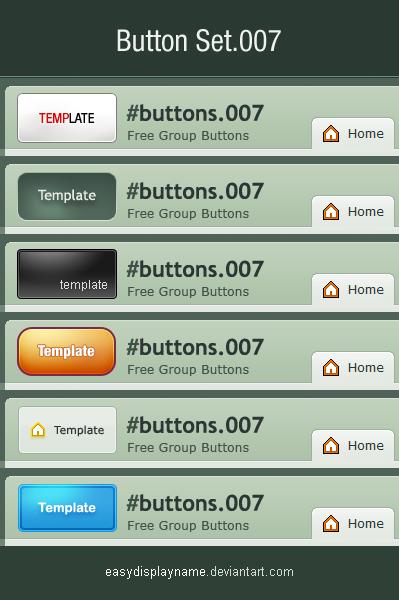 buttons007
 DA group buttons by easydisplayname photoshop resource collected by psd-dude.com from deviantart