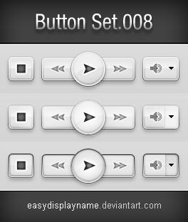 buttons008
 Slate Interface by easydisplayname photoshop resource collected by psd-dude.com from deviantart