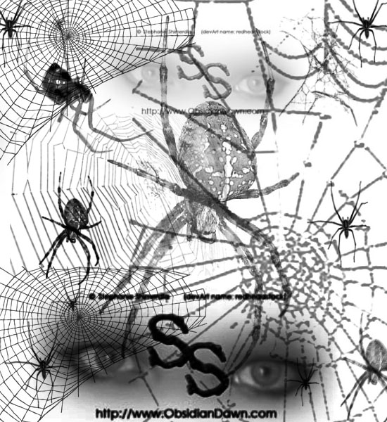 Cobwebs Photoshop Brushes For Halloween