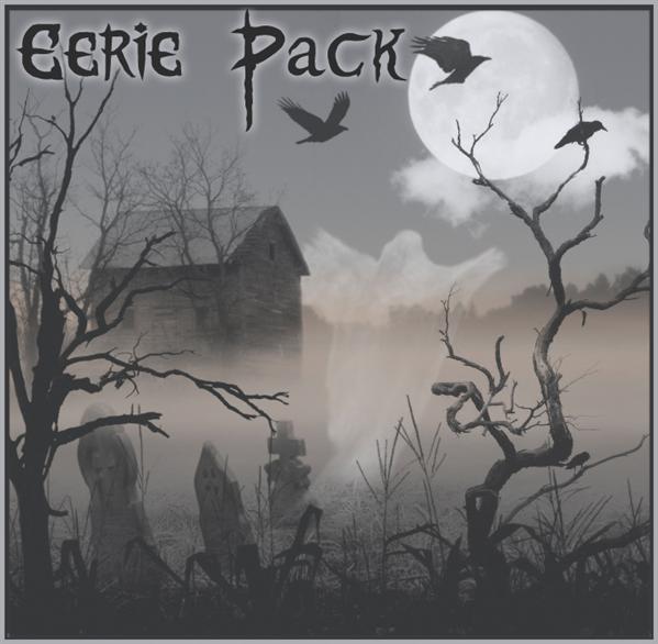 Eerie Halloween Photoshop Brush Pack