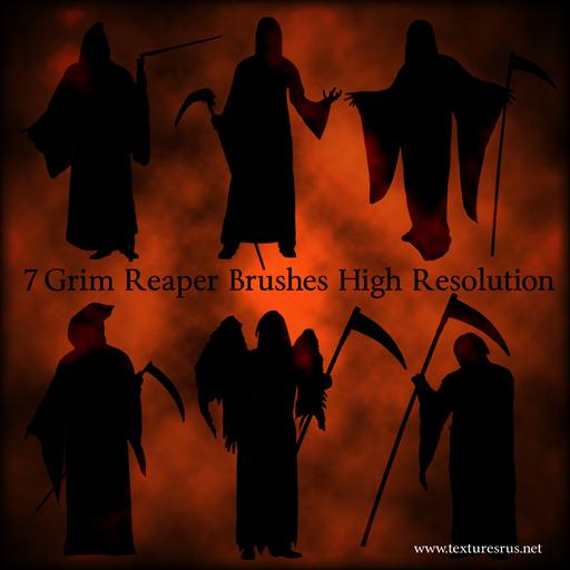 Grim Reaper Brushes For Photoshop