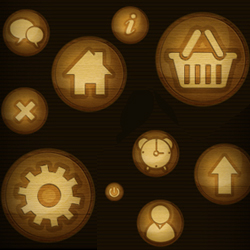 <span class='searchHighlight'>Wood</span> Web Icons psd-dude.com Resources