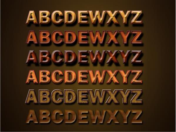 Wooden Text Effects Photoshop Styles