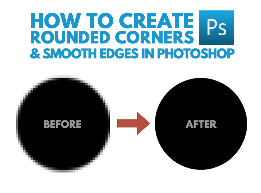 how to create rounded corners in Photoshop