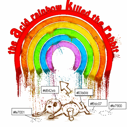 Cartoon Rainbow Tutorial