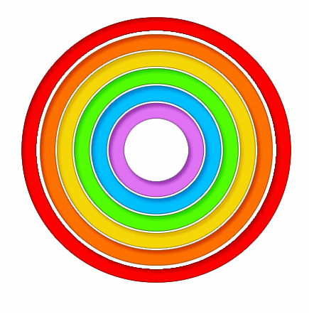 Cartoon Rainbow Tutorial