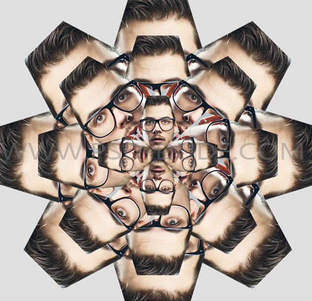 Kaleidoscope Portrait Photoshop