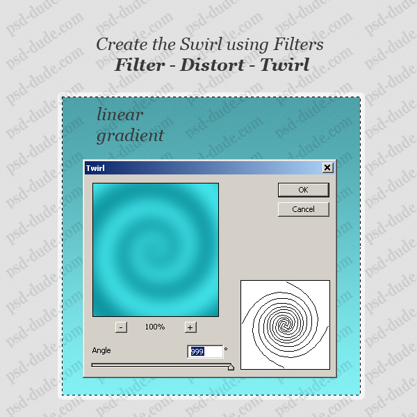 Swirl In Photoshop