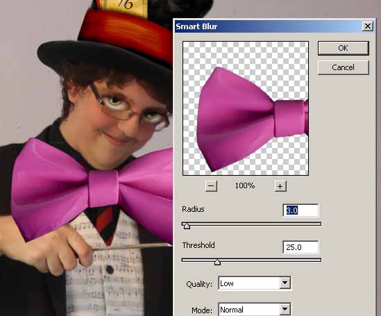 The Mad Hatter from Alice in Wonderland Photoshop Tutorial