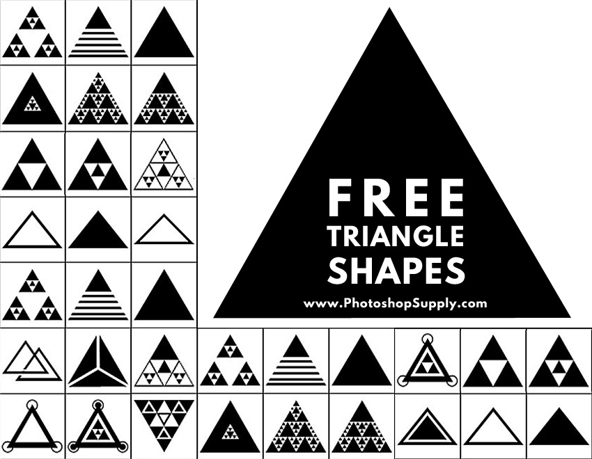 Triangle Photoshop Shape