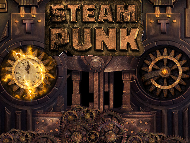 steampunk text effect photoshop tutorial